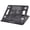 Black, variant on Adjustable Computer Stand Foldable Laptop Bracket Ergonomic for Desk Computer Stand with 360 Degree Rotating Base