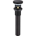 thumbnail image 2 of HEATGENE Bathroom Sink Drain Venetian Bronze, Pop Up Drain Stopper for Bathroom Sink, Bathroom Sink Drain Stopper Pop Up, Pop Up Drain with Overflow, Fits 1-1/2" Opening with a 1-1/4" Tailpiece, 2 of 8