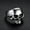 Steel, variant on Mens Skull Ring Titanium Steel Punk Style Retro Fashion Jewelry For Men Durable High Quality Gift For Him Gift Idea