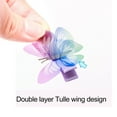 thumbnail image 2 of Butterfly Hair Clips Glitter Barrettes Butterfly Snap Hair Clips Hair Accessories Barrettes A, 2 of 7