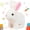 White, variant on Bunny Easter My Realistic Bunny Toy Realistic Interactive Walking Talking Hopping Electronic Pet Bunny Toy for Kids