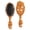 Halloween Ghost Candy Pattern, variant on Halloween Ghost Fox Purple Pattern Brush, Detangling Hair Brush, Paddle Styling Brush, Round Tip Bristles Gifts for Wet Dry Hair Styling