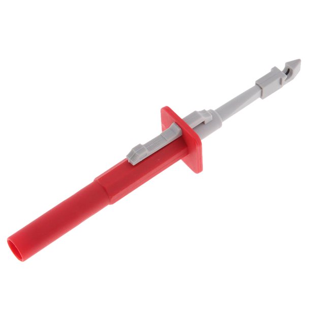 Juego de clips de prueba Sondas de perforadoras de aislamiento para detección de de automóviles Rojo Baoblaze pinza de prueba de perforación de aislamiento