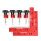 thumbnail image 2 of Right Angle Positioning Ruler Aluminum Alloy 90 Degrees L shaped Woodworking Carpenter Tool with Scale(160x160mm with Scale ), 2 of 5