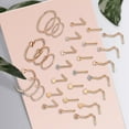thumbnail image 4 of Anneaux de Nez en Acier Inoxydable, Goujons de Nez, 4 of 5