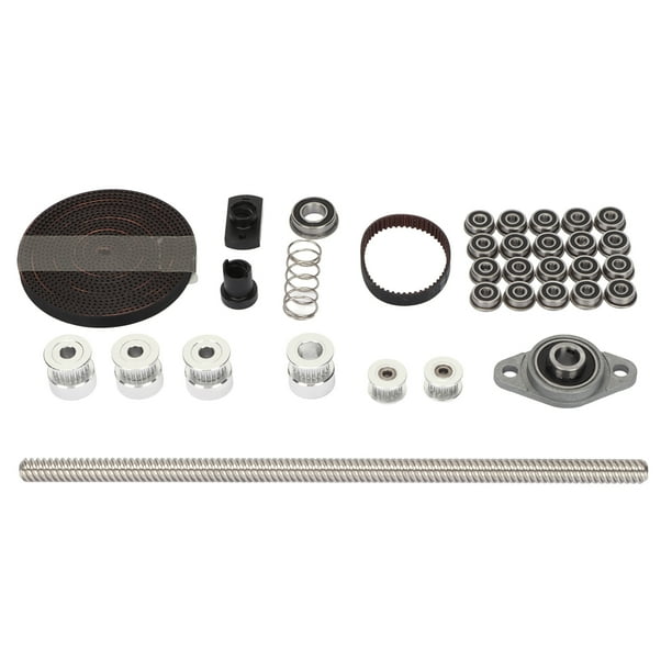 Piezas De Actualización De Impresora 3D, Kit De Transmisión De Correa De Impresora 3D De Material Metálico, Accesorios De Impresora 3D De Funcionamiento Constante, Fácil Fugacal Upgrade Kit