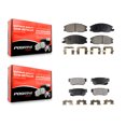 thumbnail image 1 of Positive Plus Front Rear Semi-Metallic Brake Pads Kit for Car Hyundai Santa Fe Kia Amanti XG350 XG300 KPF-100396, 1 of 8