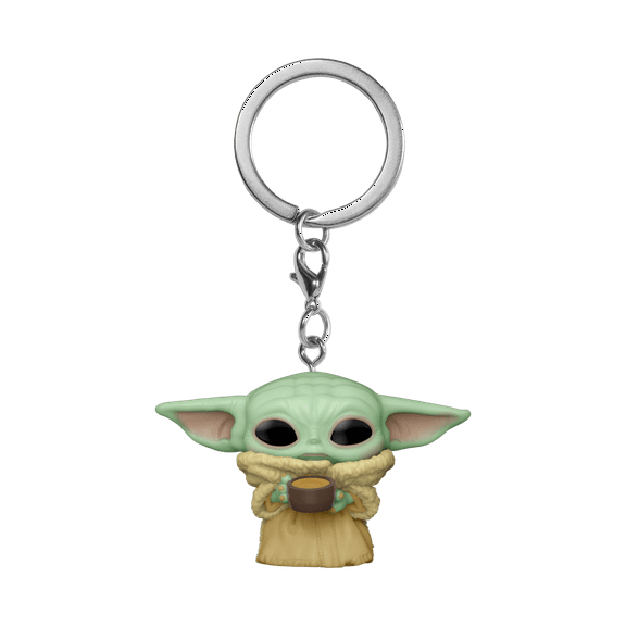 Funko POP! Keychain: Mandalorian - The Child with Cup