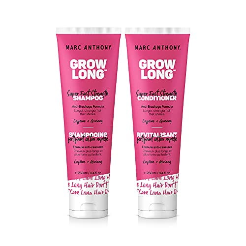 Marc Anthony Grow Long Biotin Shampoo and Conditioner Gift Set - Walmart.com