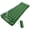 1-Army Green, variant on Single Camping Air Pad with Integrated Pillow, Foot Pump Inflatable Sleeping Mat for Backpacking, Hiking, and Trekking