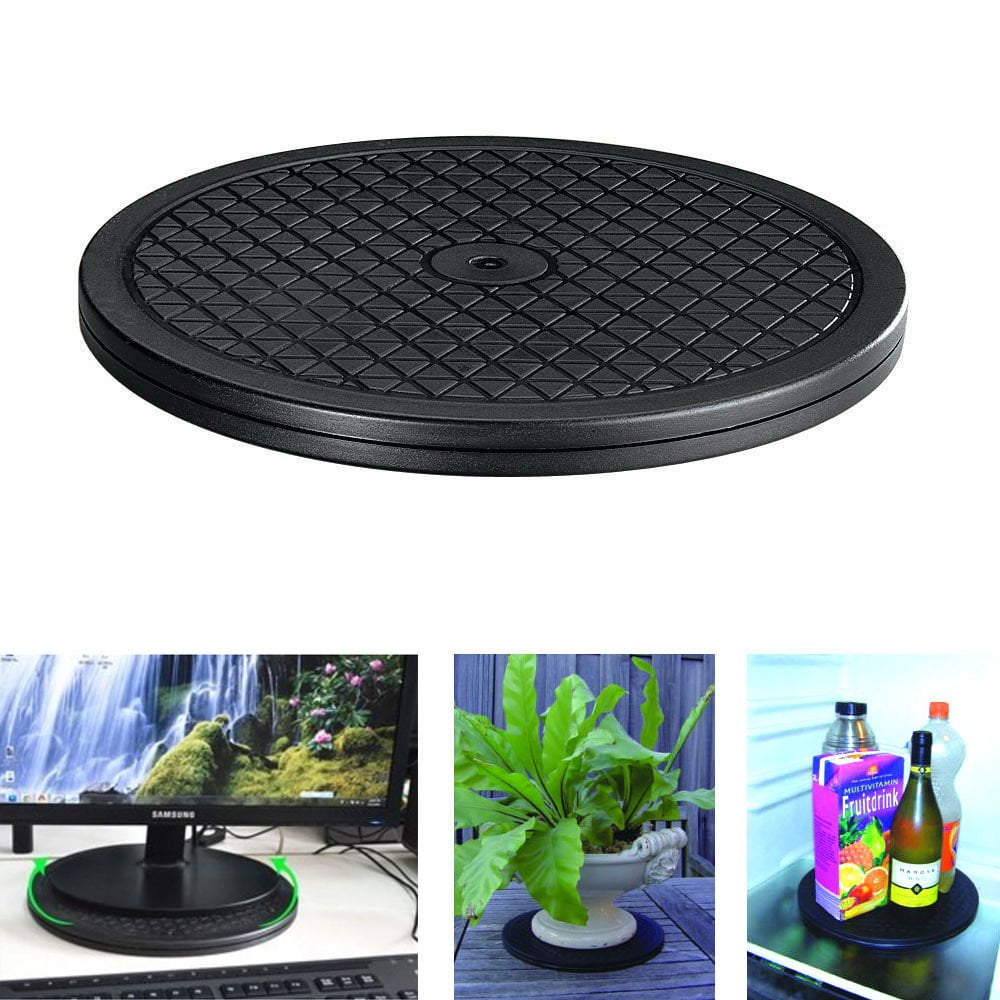 ALAZCO 10 Lazy Susan Rotating Swivel Turntable each 65 Lbs Capacity For Under Plants TV Speakers Computer Monitor 1