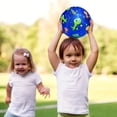thumbnail image 5 of PLAYZAP Toddler Soccer Ball, Size 2 Soccer Ball with Pump, Cartoon Dinosaur Blue Soccer Ball for Kids 2-5, Baby Small Ball for Toddler, Indoor Outdoor Play Toys Gifts for Girls Boys, 5 of 8