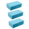 thumbnail image 1 of Espuma de Esponja de Limpieza de Peluquería de 3 Uds para Cortar El Cabello, Cuello de cabellero , Azul Salvador cepillo limpiador plumero, 1 of 10