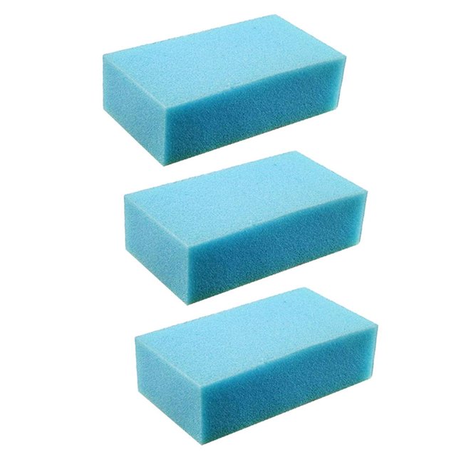 Espuma de Esponja de Limpieza de Peluquería de 3 Uds para Cortar El Cabello, Cuello de cabellero , Azul Salvador cepillo limpiador plumero