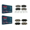 thumbnail image 1 of CMX Front Rear Ceramic Brake Pads Kit for Car 2016 Kia Soul EV From Chassis VIN #160921 KCX-100334, 1 of 9