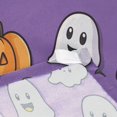 thumbnail image 3 of Yayeee Tapestry Wall Hanging for Bedroom 60" x 40" Living Room Home Wall Art Decor, Halloween Ghosts Purple, 3 of 7