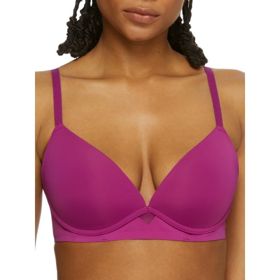 Women's Maidenform DM2301 One Fabulous Fit 2.0 Wireless Bra (Razzleberry 40C)