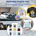 thumbnail image 3 of Cisinks - Premium DTF Transfer Film 11.75"x16.5" - A3 Hot/Cold Peel 300 Sheets Matte Clear PreTreat Pet Heat Transfer Paper for DIY Direct Print on All Fabric and Colors T-Shirts Textile, 3 of 9