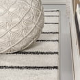 thumbnail image 3 of JONATHAN Y MOROCCAN HYPE 8 x 10 Area Rug, Williamsburg Minimalist Stripe - Cream/Black, MOH201D-8, 3 of 10