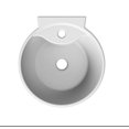 thumbnail image 2 of Nameeks Scarabeo 8009/R-One Hole Scarabeo 16-1/2" Ceramic Wall Mounted / Vessel Bathroom, 2 of 3