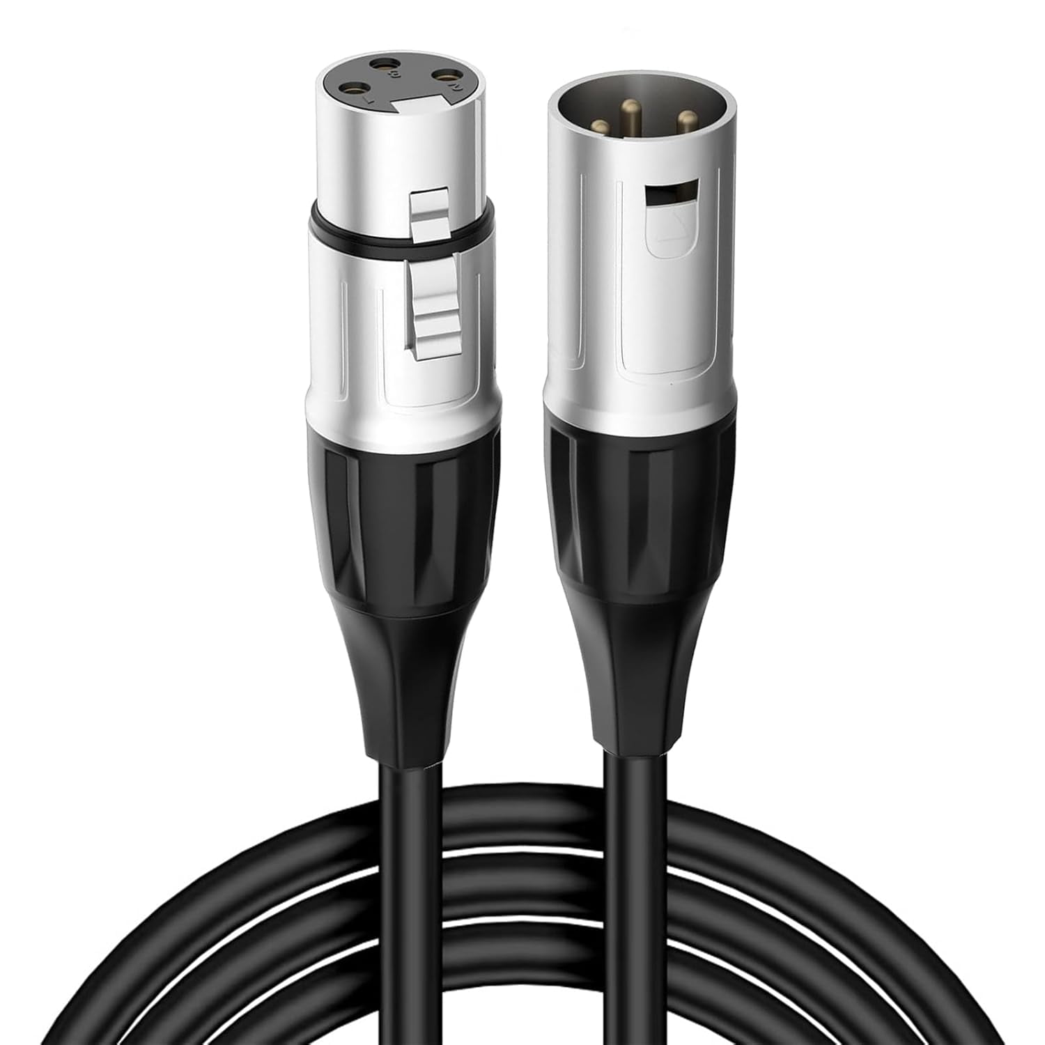2 MR DJ CXMXF30 30' XLR Male to XLR Female Microphone Balanced Instrumental Dj XLR Interconnect Cable