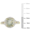 thumbnail image 2 of Everly Women's Quartz 14k Yellow Gold Ring, 2 of 8