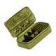 thumbnail image 5 of Organizador de joyas con doble cremallera, separador extraíble, portátil, de terciopelo. Aguacate Verde, 5 of 9