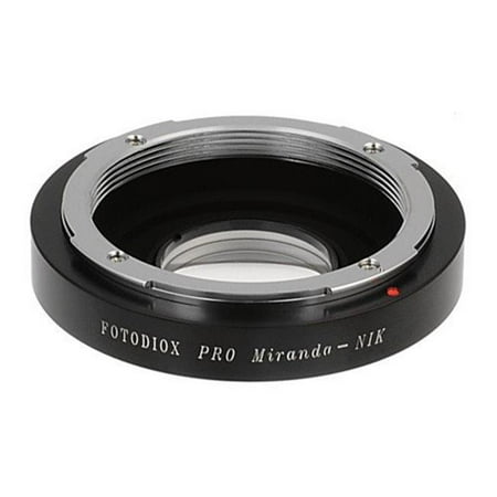 UPC: 0847372019335 | Fotodiox MIR-NikF-Pro Pro Lens Mount Adapter – Miranda SLR Lens To Nikon F Mount SLR Camera Body