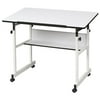 Alvin Table White Base with White Top