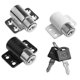thumbnail image 4 of Sliding Window Latches, Adjustable Aluminum Alloy Window Latch Child Window Lock Sliding Door Lock for Windows or Doors Universal Locks with Key, 4 of 5