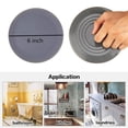 thumbnail image 4 of 4 Pack Bathtub Stopper, 6 Inches Large Silicone Tub Stopper, Flat Suction Drain Covers, Bath Plug, 4 of 4
