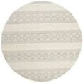 thumbnail image 4 of SAFAVIEH Natura York Geometric Striped Braided Jute Runner Rug, Grey/Ivory, 2' x 6', 4 of 9