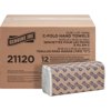 Genuine Joe C-fold Paper Towels - 1 Ply - C-fold - 13" X 10" - White - Absorbent, Embossed - For Washroom, Restroom, Public Facilities - 200 Per Pack - 2400 / Carton