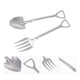 thumbnail image 4 of Juego de tenedor cuchara de acero inoxidable, cuchara para comer, tenedor, vajilla de cocina para el hogar, 2 uds., 4 of 7