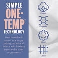 thumbnail image 4 of Plancha profesional Conair GlideLite, plancha de vapor para ropa, tecnología simple de una sola temperatura, suela de deslizamiento fácil y sin fricción, 4 of 5