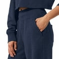 thumbnail image 5 of Women's Wide Leg Sweatpants with Elastic Waist Comfortable Loose Fit Casual Trousers, 5 of 9