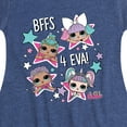 thumbnail image 3 of LOL Surprise! Dolls - BFFS 4 EVA - Besties - Toddler & Youth Girls Fit & Flare Dress, 3 of 4