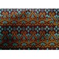 thumbnail image 4 of oneOone Cotton Silk Fabric Swirl Ikat Print Fabric BTY 42 Inch Wide, 4 of 4