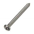 thumbnail image 1 of 18-8 Stainless Steel Sheet Metal Screw, Plain Finish, Pan Head, Phillips Drive, Type A, 10 Thread Size, 1 3/4" Length (Pack of 50) (Fits Tuf-Tite Risers and Lids), 1 of 4