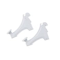 thumbnail image 1 of Soportes para repisa de zapatos ClosetMaid ShelfTrack, paquete de 2, 7,5 cm, 1 of 6