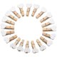 thumbnail image 1 of 100 Uds (blanco) Pince Linge En Bois Mini Clips Photo En Bois 3,5cm A Pour Photos, Dcoration, Loisirs Cratifs, 1 of 3