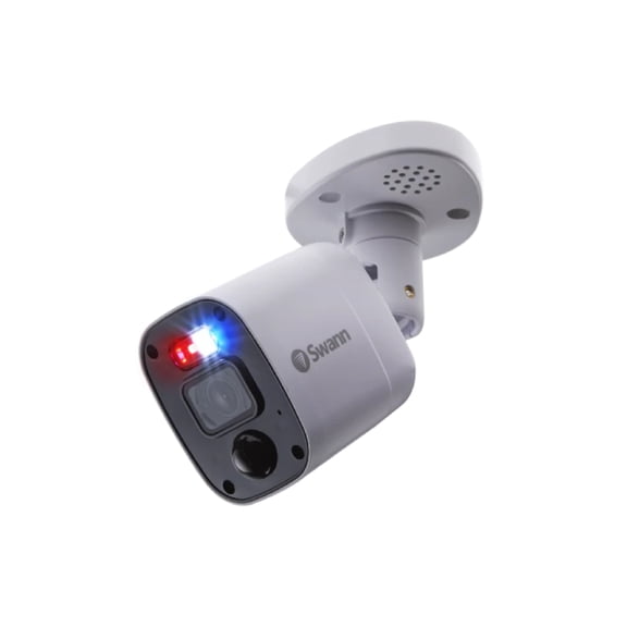 Swann 4K Add-On Bullet Camera With Siren and Mic - 1 Pack