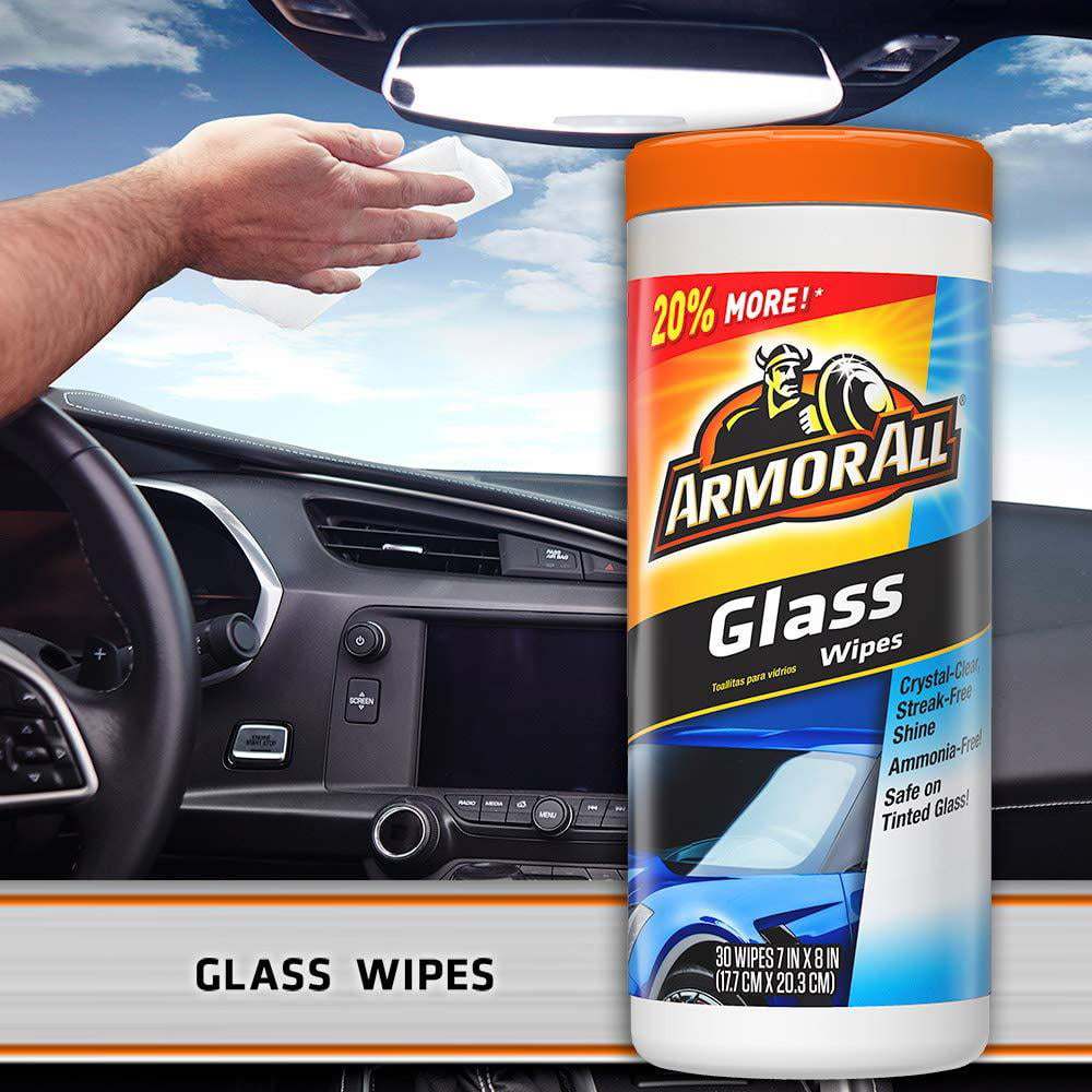 Armor All Original Protectant, Cleaning & Glass Wipes Triple Pack (3 x 30  count) 18782 - Advance Auto Parts