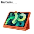 thumbnail image 4 of SaniMore iPad 10.9 Inch Case 2022 (New 10th Generation), [Full Protection] [Slim & Lightweight] PU Leather Case with Auto Sleep/Wake & Kickstand Feature Smart Cover for iPad 10th Gen 2022, Orange, 4 of 6