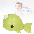 thumbnail image 1 of Jouets de Bain pour Bébé, Jouet de Bain à Remonter Peut Se Balancer la Queue dans l'Eau pour une Distance Excellent Cadeau Peut Ramper sur Terre pour le Bain pour Enfant Vert, Violet, 1 of 7