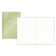 Blue Sky LGB Fashion Gold Geo Blue/Blush 5.75x8.5 Bookbound Notebook