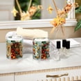 thumbnail image 4 of Yayeee 2 Pack Qtip Holder Bathroom Cotton Swab Canister with Lid Clear Dispenser Set, Red Tomatoes, 4 of 6