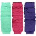 thumbnail image 1 of Bowbear Little Girls 3 Pair Layered Ruffles Leg Warmers, 1 of 7