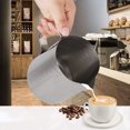 thumbnail image 2 of Jarra medidora de leche de acero inoxidable de 1000 ml, jarra de café para espumar con leche, 2 of 4