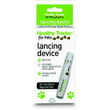 UPC: 0021292013806 | Healthy Tracks for Pets – Lancing Device – 1ct. Box